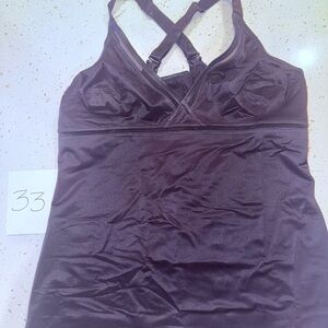 Ruby Ribbon Siren Cami - Black, size 42 (level 5)